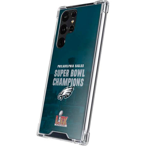 NFL Philadelphia Eagles Super Bowl LIX Champions Galaxy S24 Ultra Clear Case